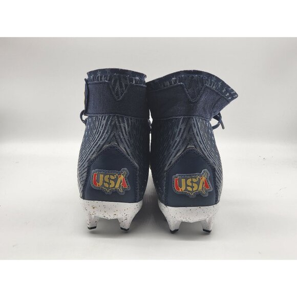 Under Armour Highlight MC LE USA Flag Football Men Cleats 025740 100 Size 9 - Picture 4 of 7
